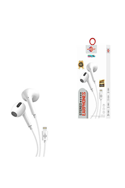 OEM Wisdomup Ενσύρματα Ακουστικά Stereo με Lightning Σύνδεση EJ-19 - Wired St...