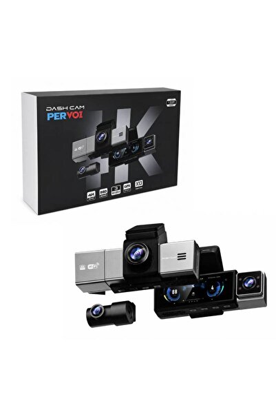 OEM PerVoi Κάμερα Αυτοκινήτου Τριπλής Εγγραφής 4K WiFi GPS X13 - Triple Lens ...