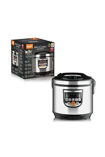 OEM RAF Ηλεκτρικός Πολυμάγειρας Rice Cooker 5L 700W με Αντικολλητικό Μπολ και...