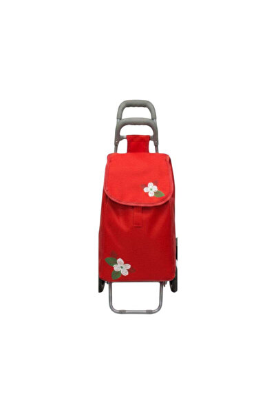 Tradesor Υφασμάτινο καρότσι λαϊκής - ZZ 302B-2 - 981270 - Light Red
