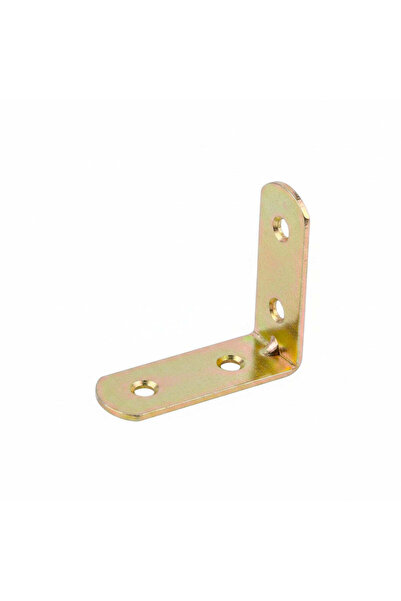 Tradesor Μεταλλική γωνία στήριξης μαραγκών - 30*18*2mm - Σετ 12 πακέτα των 4 ...