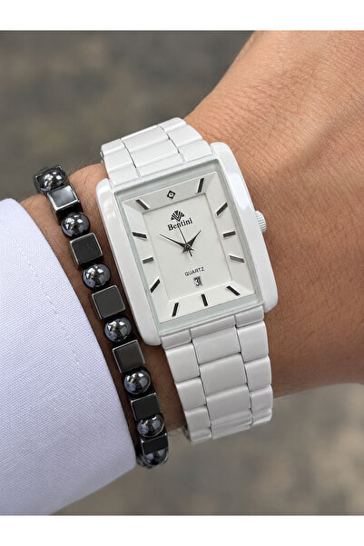 Bentini Steel Men's Wristwatch - with Bracelet as a Gift