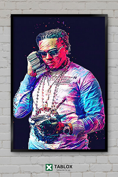 tablomaxtbx Gunna Rapper Ράπερ Χιπ Χοπ Μουσική Πορτρέτο Αφίσα Τοίχου Κορνιζαρ...