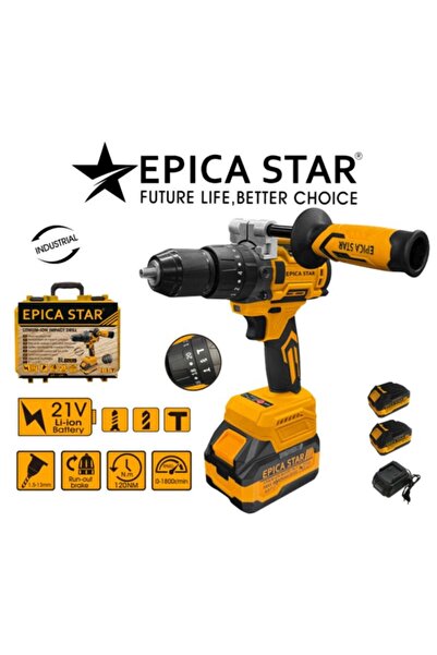 EPICASTAR ΚΡΟΥΣΤΙΚΟ ΔΡΑΠΑΝΟΚΑΤΣΑΒΙΔΟ ΜΠΑΤΑΡΙΑΣ 21V EP-11091
