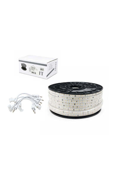 OEM Φωτοσωλήνας LED 100m 220V 4000K Ουδέτερο Φως/Φυσικό λευκό – LED Rope Ligh...