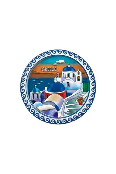 Tradesor Tουριστικό μαγνητάκι Souvenir - Σετ 12pcs - Greece - 678531