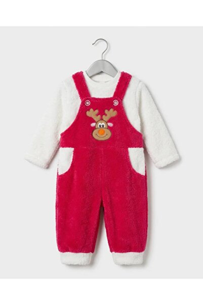EFEYOO KIZ BEBEK KEÇİ NAKIŞLI 2'Lİ BADİLİ SLOPET TAKIM 6 ay 9 ay 12 ay 18 ay ...