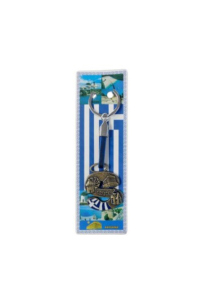 Tradesor Τουριστικό μπρελόκ Souvenir - Σετ 12pcs - Greece - 127235