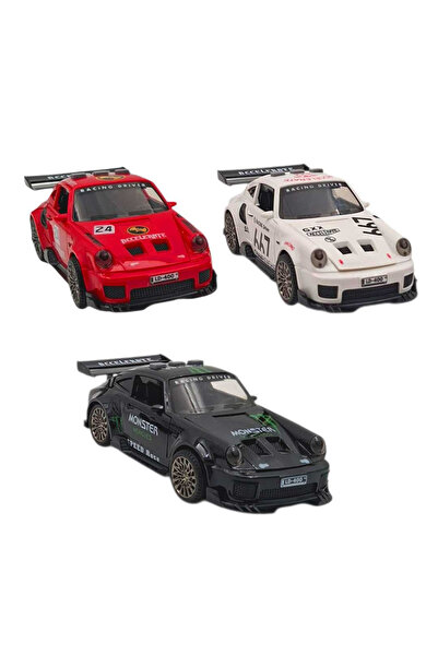 GALTOYS SÜRTMELİ YARIŞ ARABASI FURY RACER AÇILIR KAPI IŞIKLI MÜZİKLİ PİLLİ 3 RENK 3YAŞ+ (1 Adet)