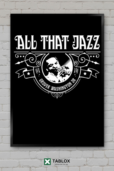 tablomaxtbx Grover Washington Jr Džez Džez Saksofon Muzičar Poster Okvir Izgl...