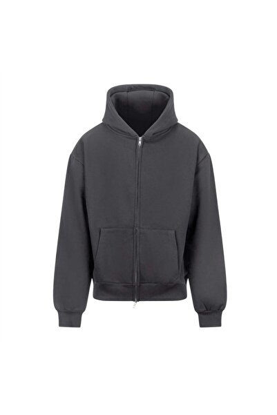 just hoods Unisex oversized zippered, Signature Heavyweight Zoodie, 440 g/m²,...