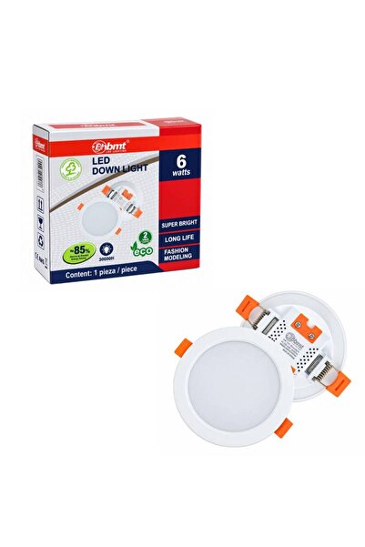 OEM Χωνευτό Σποτάκι LED 6W Στρογγυλό με Driver – Recessed LED Spotlight
