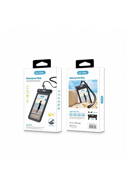 Go-Des Gd-Hd913 Ipx8 Waterproof Phone Pouch for Smartphones Underwater Case f...
