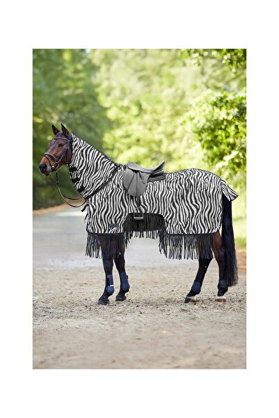 waldhausen Zebra UV Korumalı At Sinek Biniş Örtüsü - 135