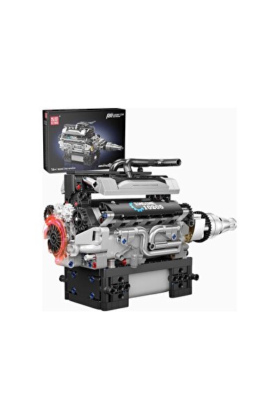 mouldking Mould King 10205 V12 Engine Model 733 Piece Luxury Building Set