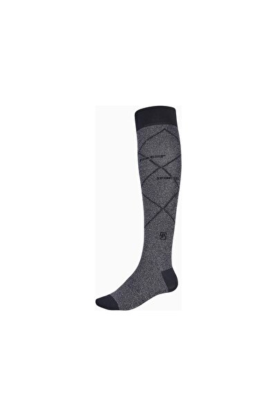 PIKEUR Socks Lurex 7712 Glittered Below the Knee Unisex Sports Socks