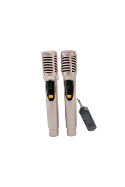 KİMİSO Σετ 2 ασύρματα μικρόφωνα - KMS-903MC - 509038 - Rose Gold