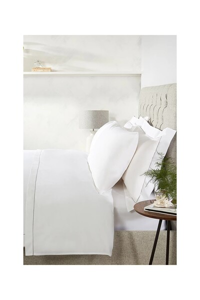 THE WHITE COMPANY Single Row Cord Cotton Oxford Pillowcase - Set of 2 - Super...