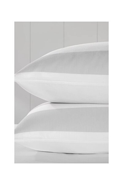 THE WHITE COMPANY Maris Striped Single Classic Pillowcase - Standard 50 × 75 cm