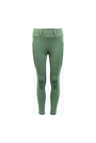 B&R Br Mini Silicone Grip Girls' Equestrian Tights