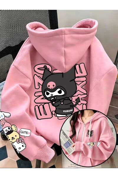 yombaa Kadınlar İçin İlkbahar/Sonbahar Modası Kapüşonlu Sweatshirt, Uzun Koll...