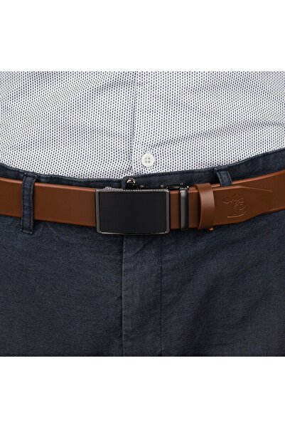 Beltimore Curea de piele pentru bărbați, pentru pantaloni, automată, elegantă...