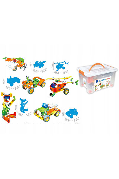 ChRLD Set de construcție vehicule transformabile 5 în 1 auto