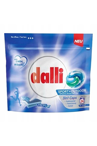 Dalli Capsule de spălare Sport Outdoor 3în1 24 bucăți