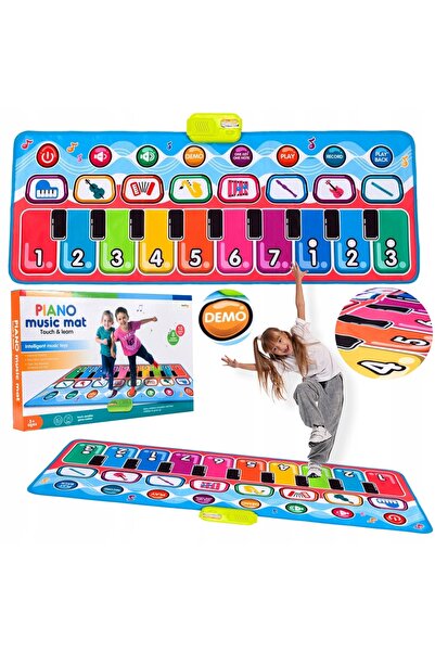 Stator Covoraș muzical interactiv 130x48cm Pentru dans, pian, jocuri de îndem...