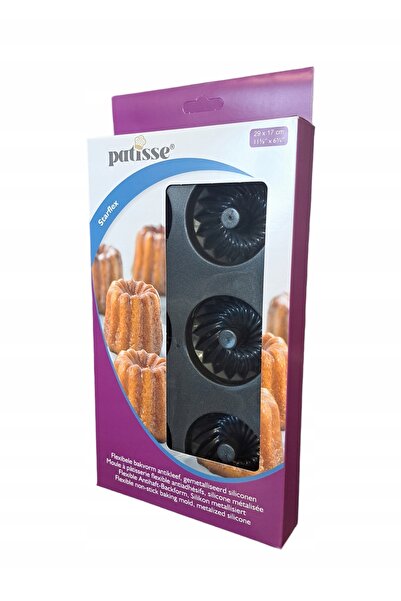 Patisse Formă de silicon pentru 6 mini brioșe 29x17cm STARFLEX