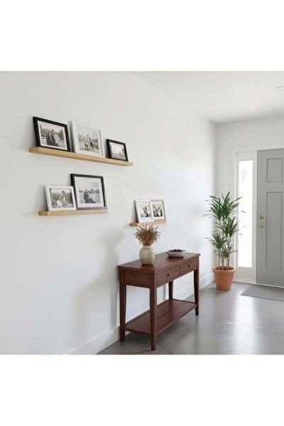 Springos SET DE 3 POLIȚE DE PERETE SUSPENSATE, STIL LOFT, PENTRU SUFRAGERIE, ...
