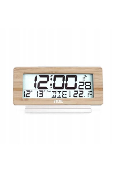 ADE Ceas deșteptător electronic cu calendar și termometru 12,5 x 4 x 8,5 cm