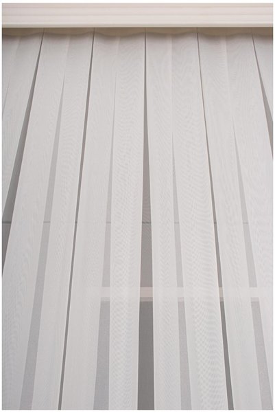 Storlant Voile Plain Tulle Curtain with Netting Woven 1/3 Dense Pleats Modern Stylish Highly Preferred Design