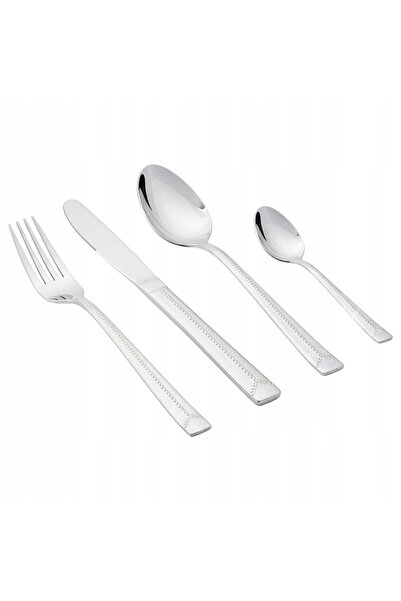 Vilde SET DE TACÂME PENTRU 6 PERSOANE, DIN OȚEL INOXIDABIL, 24 DE PIESE