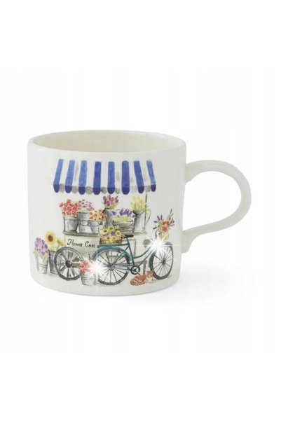 NO BRAND Portmeirion Cană Meirion 400 ml „flower cart” – florărie, cadou