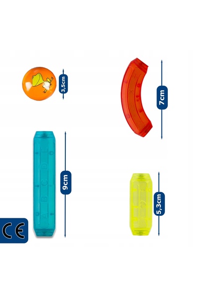 Stator SET DE CONSTRUCȚIE Blocuri Luminoase Puzzle Magnetic MAGNETIC 52el