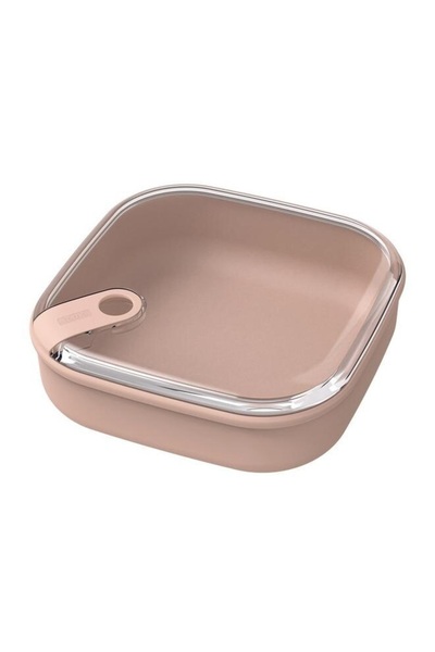 Rotho Cutie frigorifică pentru alimente, tip lunchbox, 1 L, etanșă, roz