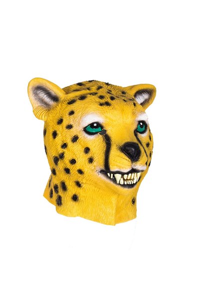 Korbi Masca profesională din latex GEPARD, cap de ghepard