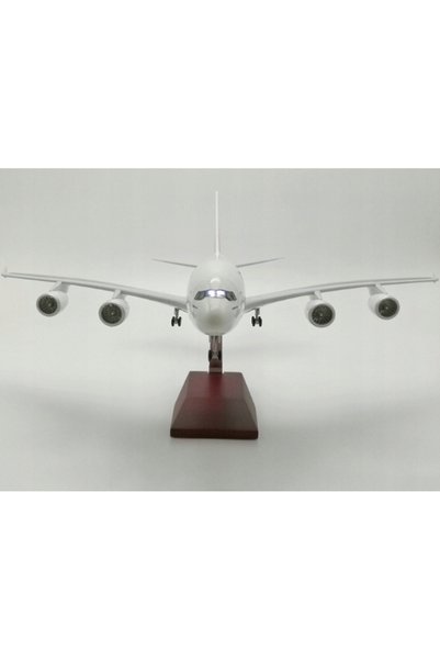 NO BRAND MODELL DE AVION EMIRATES AIRBUS A380 REPICAȚIE DE COLECȚIE 47CM 1:150
