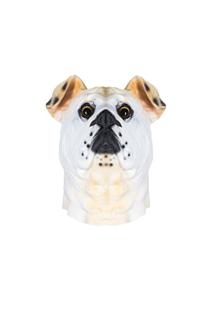 Korbi Profesional. mască de latex cap de bulldog