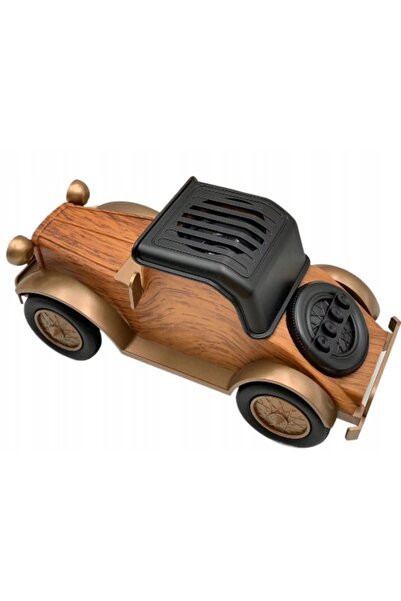 Pan i Pani Gadżet Boxă Bluetooth din lemn, suport de telefon vintage, mini st...