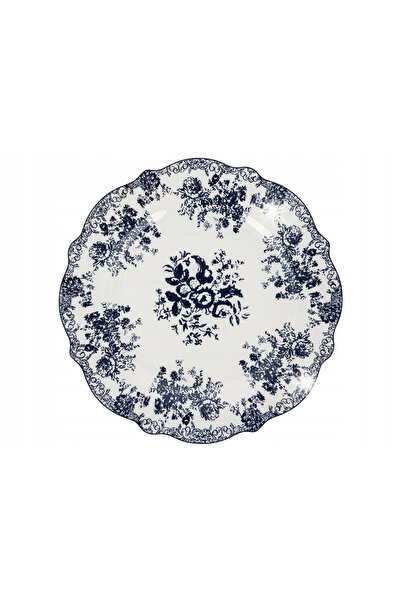 FLORINA Farfurie de masă albastru regal 27 cm, sigură pentru microunde