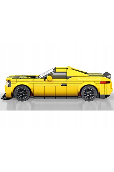 Jokomisiada 319 piese Blocuri de construcție tehnice + Autocolante Mașină spo...