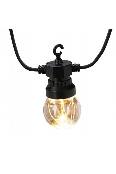 NO BRAND Ghirlandă de grădină cu LED-uri de 230V, 20 de becuri, 14,5m, pentru...