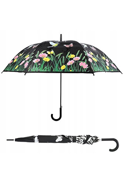 Esschert Design Umbrelă mare automată, cu schimbare de culoare, 116 cm, Esschert