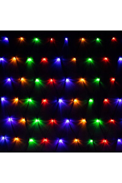 Springos Lumini tip plasă cu 144 LED-uri, Lumini de Crăciun, Lumini tip perde...