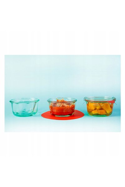 Weck Jar Bakery 450 ml x6 complet ORI GERMANIA