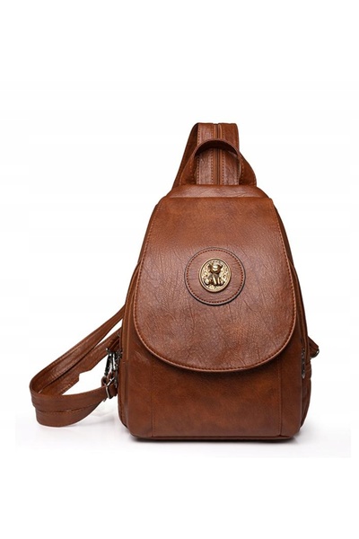 NO BRAND Rucsac Geantă de damă geantă de mână rucsac din piele piele ecologic...