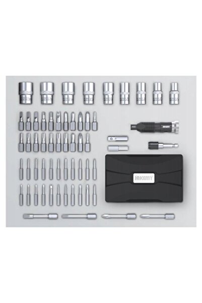 Jakemy Set de unelte 60 de biți de șurubelniță