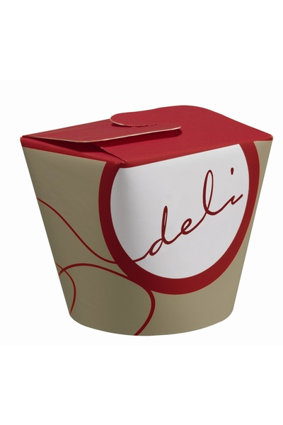 Huhtamaki Recipient alimentar din hârtie DELI 750ml 50 bucăți